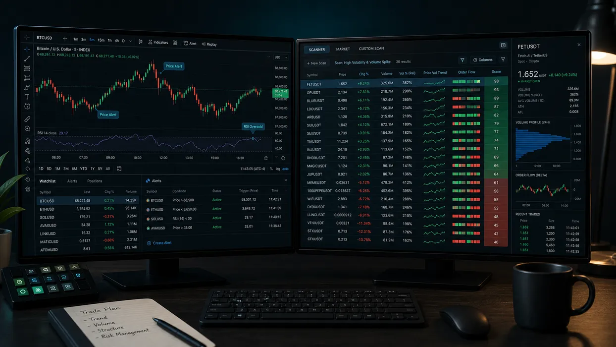 TradingView Alerts vs Real-Time Market Scanners blog post