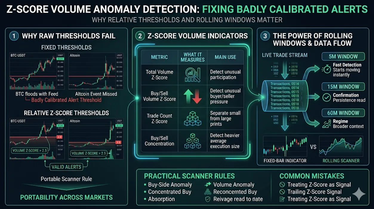 What Is Z-Score Volume Anomaly Detection in Crypto Trading? blog post