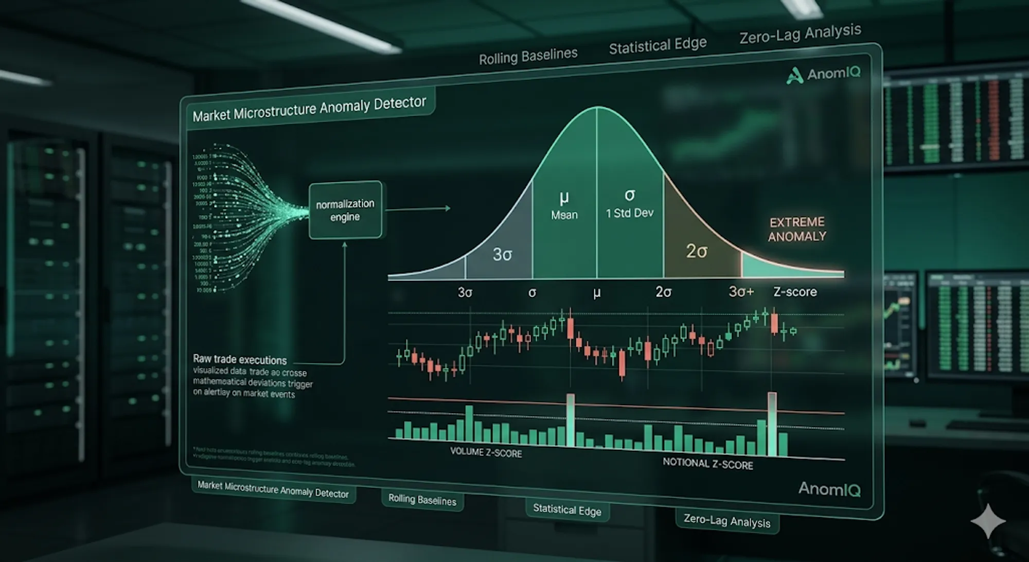 Cover for Z-Score in Trading: Detecting Statistical Anomalies in Market Activity